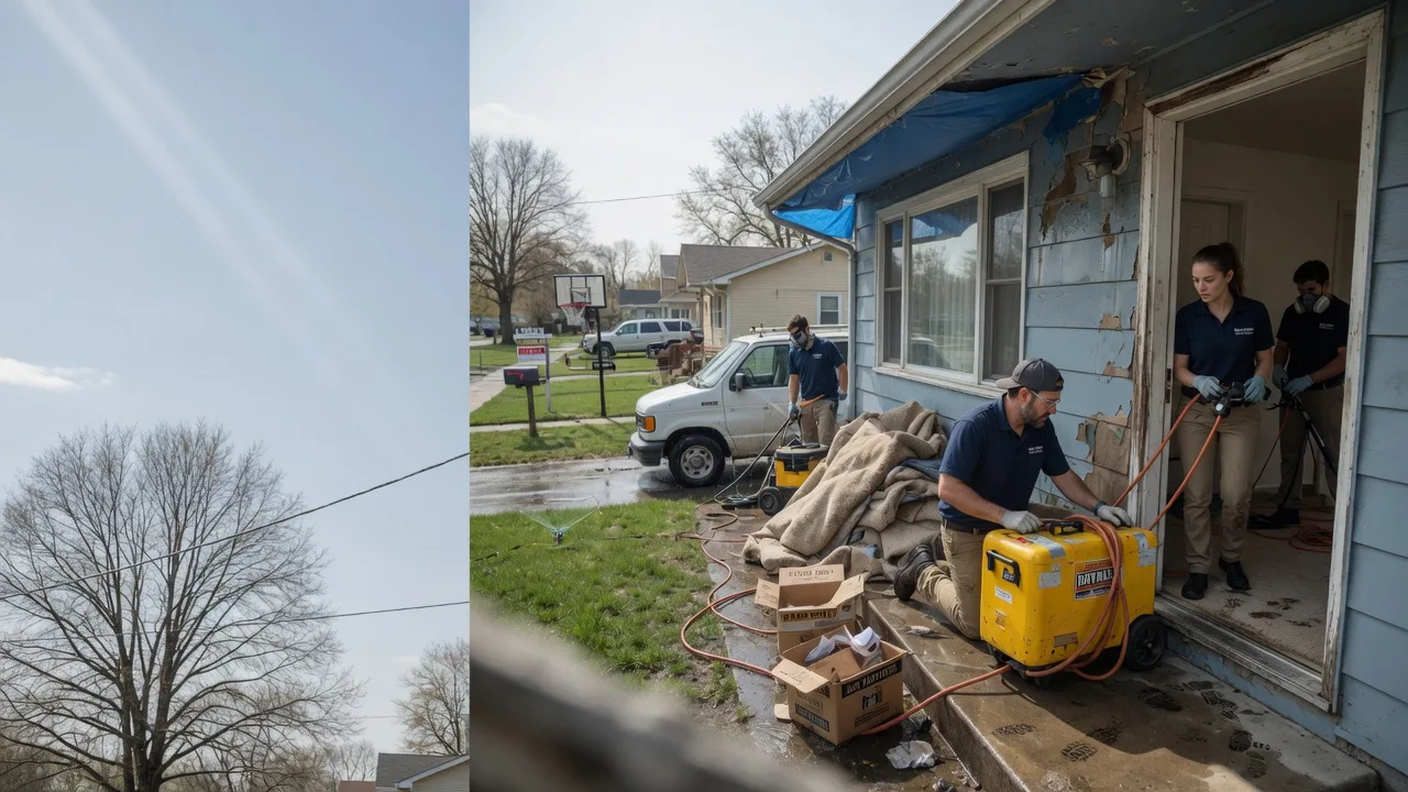 Basement Flood Cleanup in Fordsville, KY near me